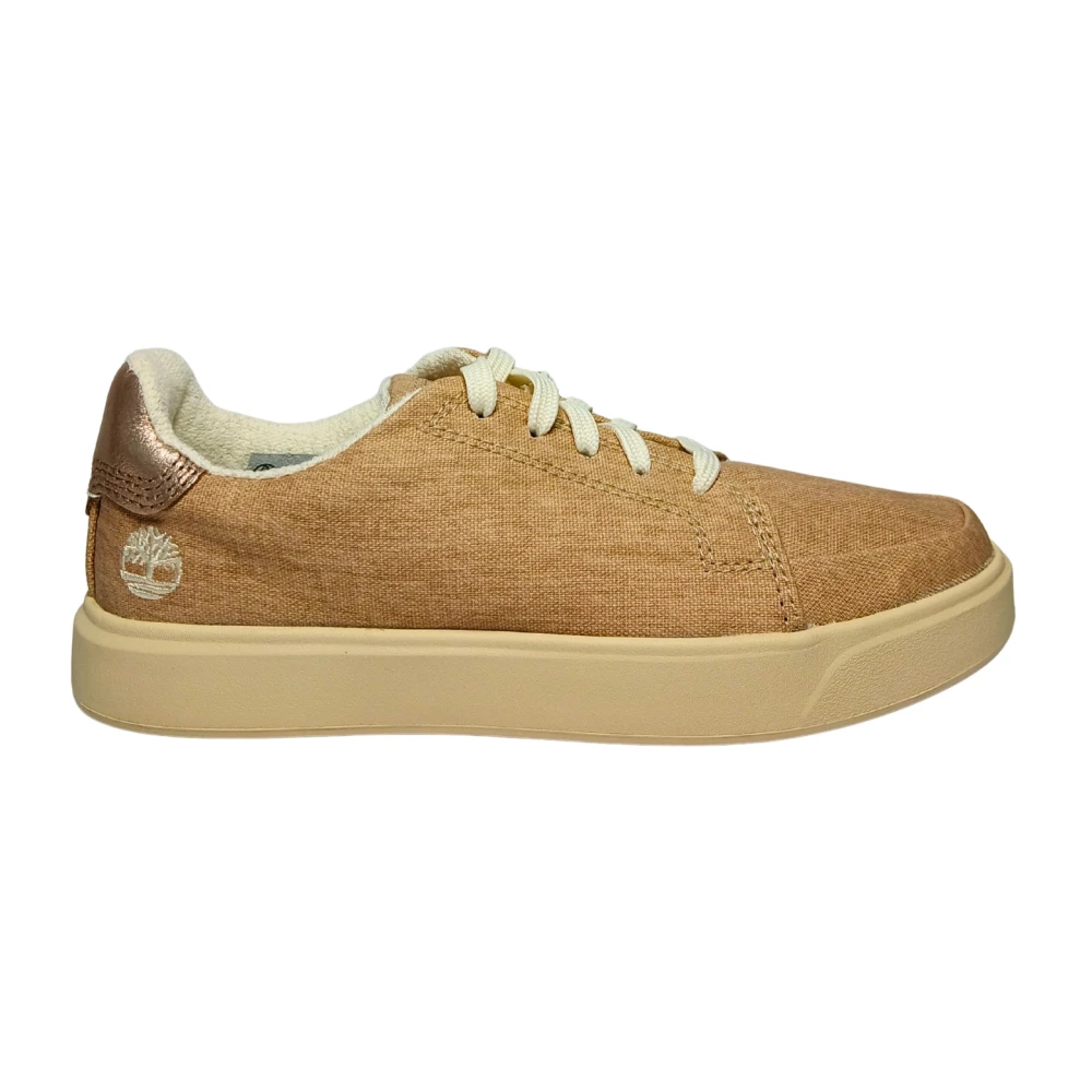 Timberland Beige Tela Sneaker - Female - Sneakers - 4 1/2 Uk - Shoes
