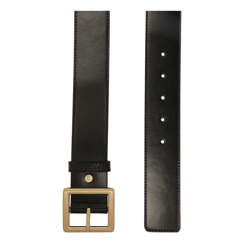 Kazar Universele zwart leren riem Black Dames