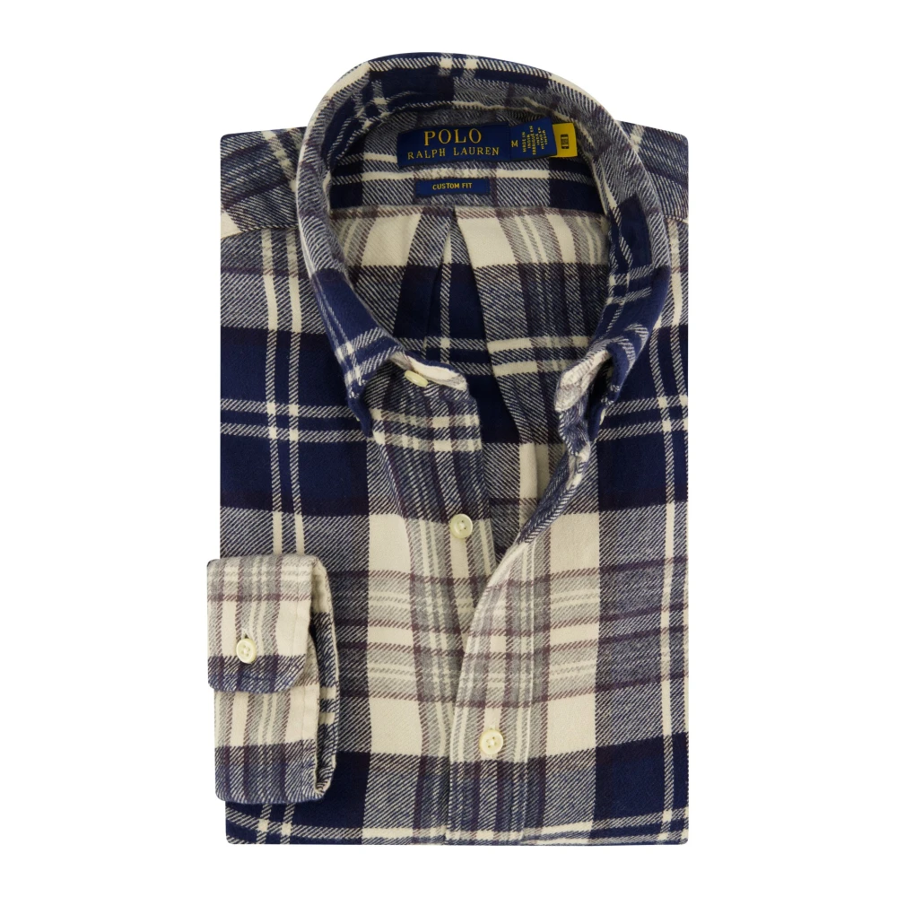 Ralph Lauren Polo casual overhemd donkerblauw Multicolor Heren