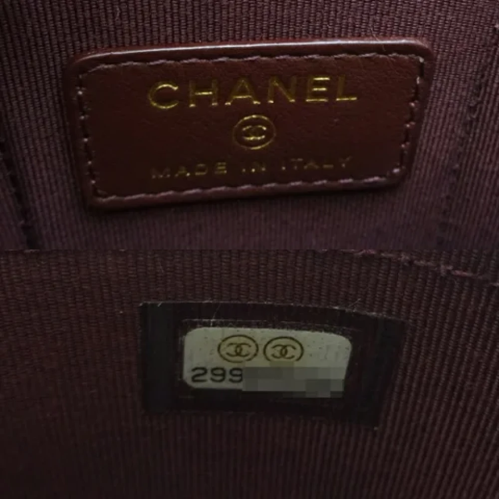 Chanel Vintage Pre-owned Fabric chanel-bags Black Dames