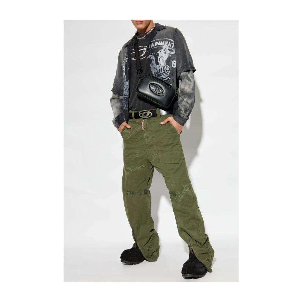 Dsquared2 Groene Broek Aw24 Green Heren
