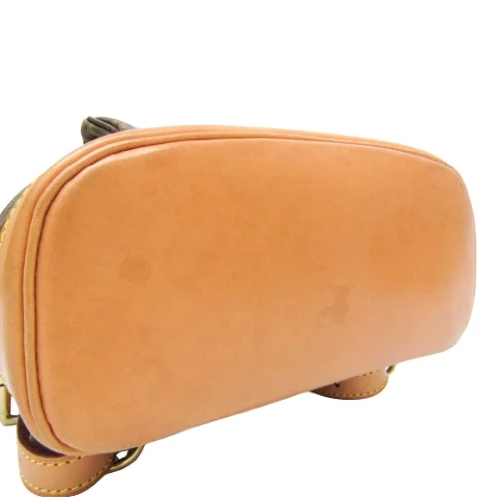 Louis Vuitton Vintage Pre-owned Canvas backpacks Brown Dames