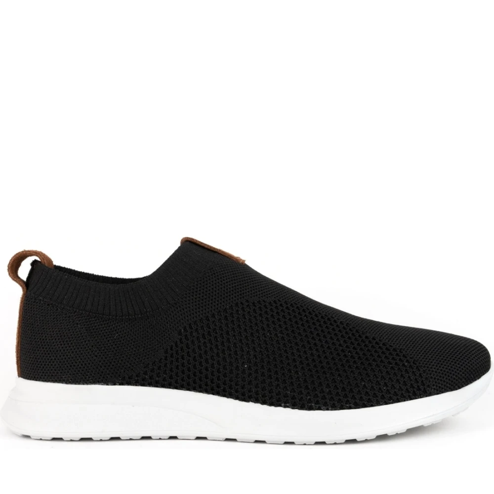 La Conte Zwarte Sneakers voor Mannen Heren Schoenen