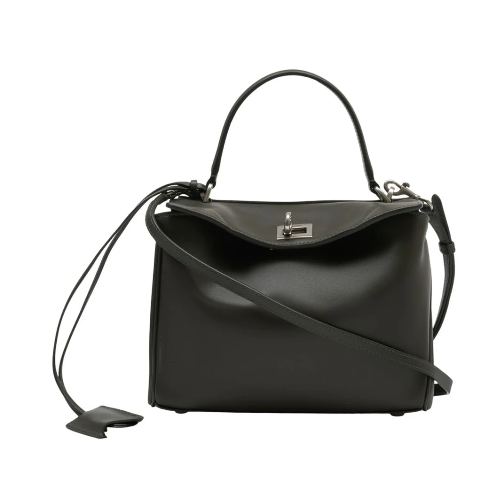 Balenciaga Women's Black Handbags, One Size, Rodeo Top Handle Bag