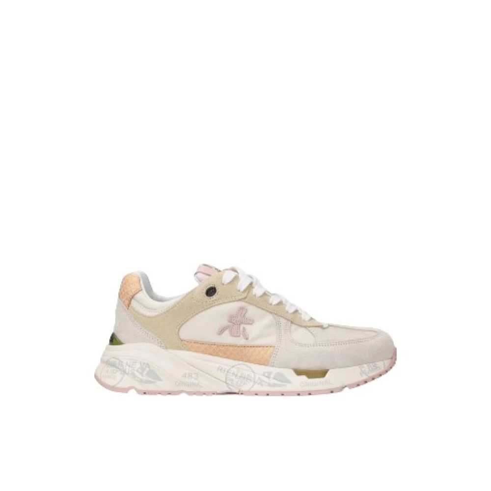 Premiata John Low Sneaker Heren Schoenen Veelkleurig Multicolor