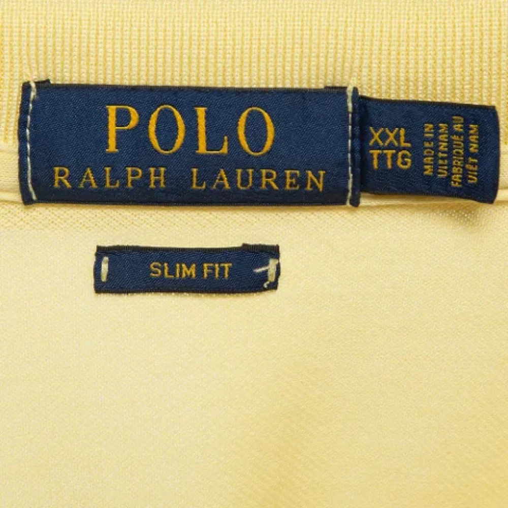 Ralph Lauren Pre-owned Knit tops Yellow Heren