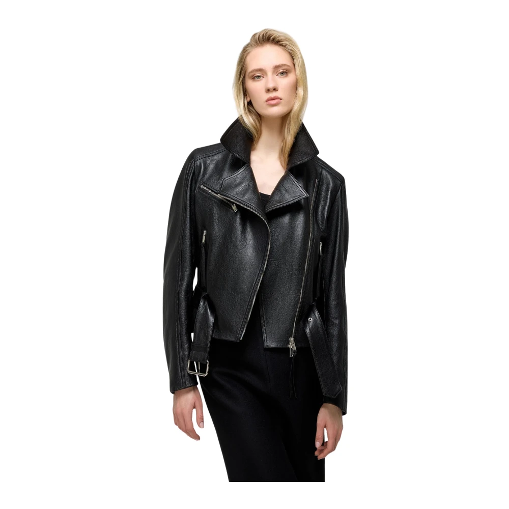 Jackets > Leather Jackets - - VSP - Modalova