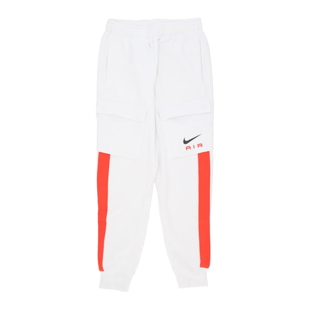 Nike Air Cargo Fleece Sweatpants White Heren