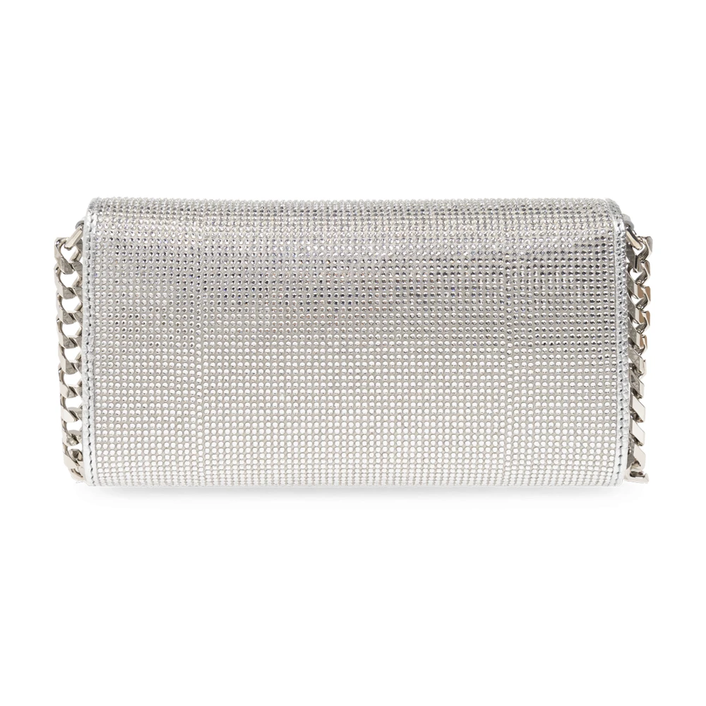 Dolce & Gabbana Schoudertas met kristallen Gray Dames