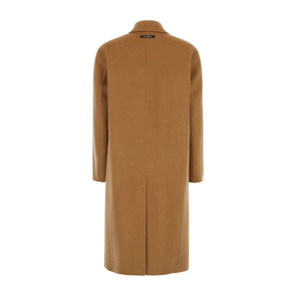 Roy Roger's Beige Dubbele Jas Beige Dames