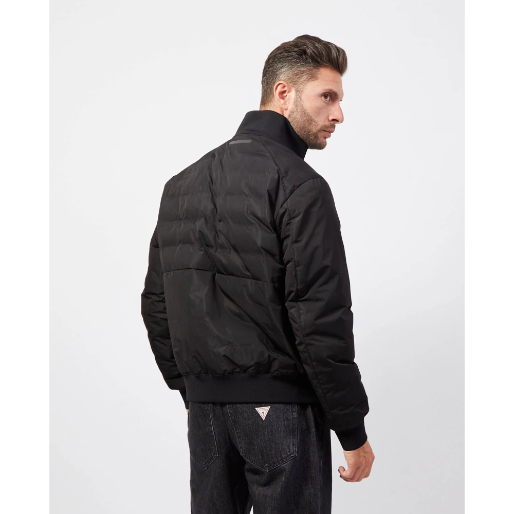 Boss Zwarte Sportieve Jas Black Heren