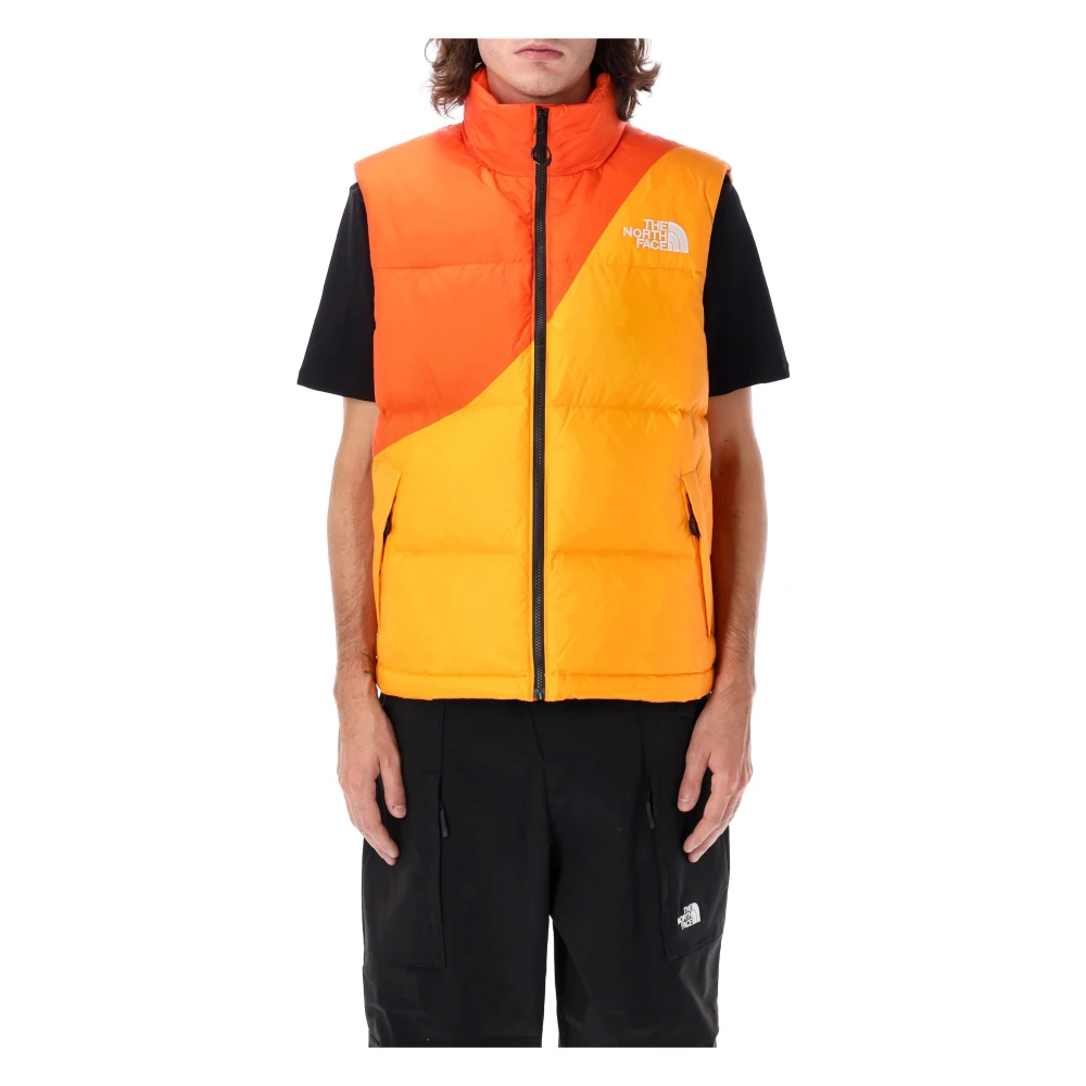 The North Face Opvouwbare Hood Donsvest Yellow Heren