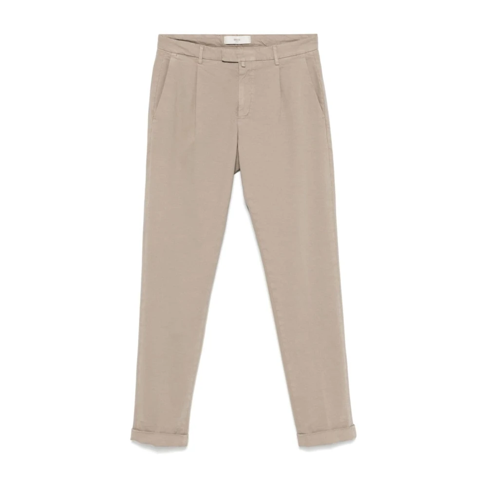 Briglia Klassieke Slim-fit Herenbroek Beige Heren
