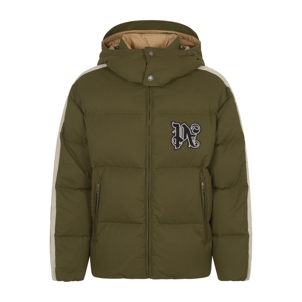 Palm Angels Monogram Track Down Jassen Green Heren