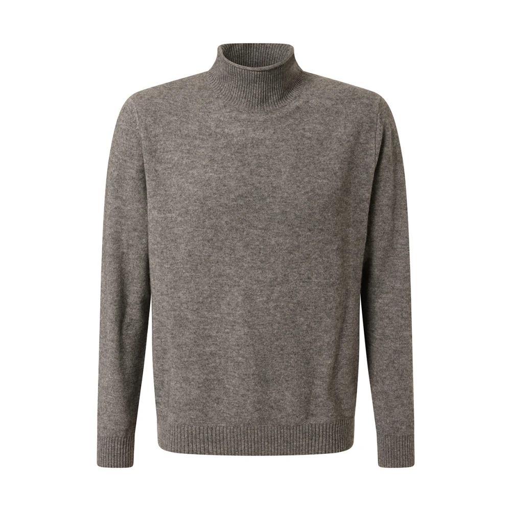 BALDESSARINI Kantor Opstaande Kraag Sweater Gray Heren