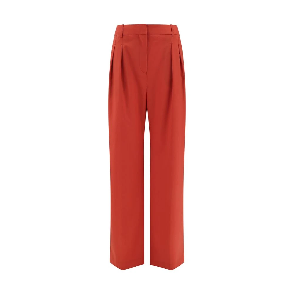Trousers > Straight Trousers - - Loulou Studio - Modalova