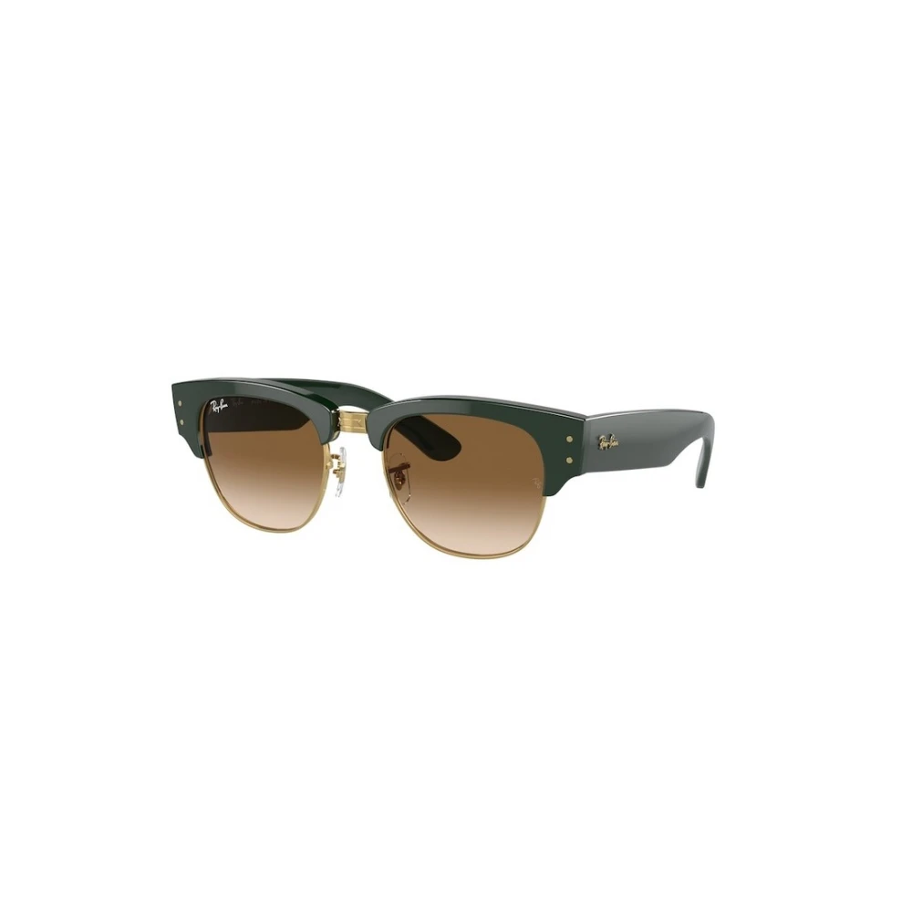Ray-Ban Green Authentic Clubmaster Style Sunglasses - Unisex - Sunglasses - 53 Mm - Accessories