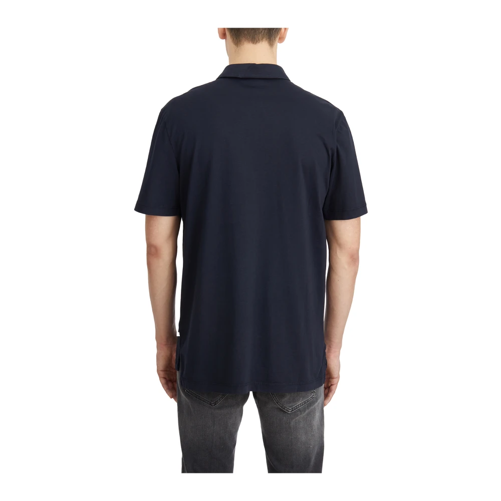 James Perse Katoenen Polo Shirt Blue Heren