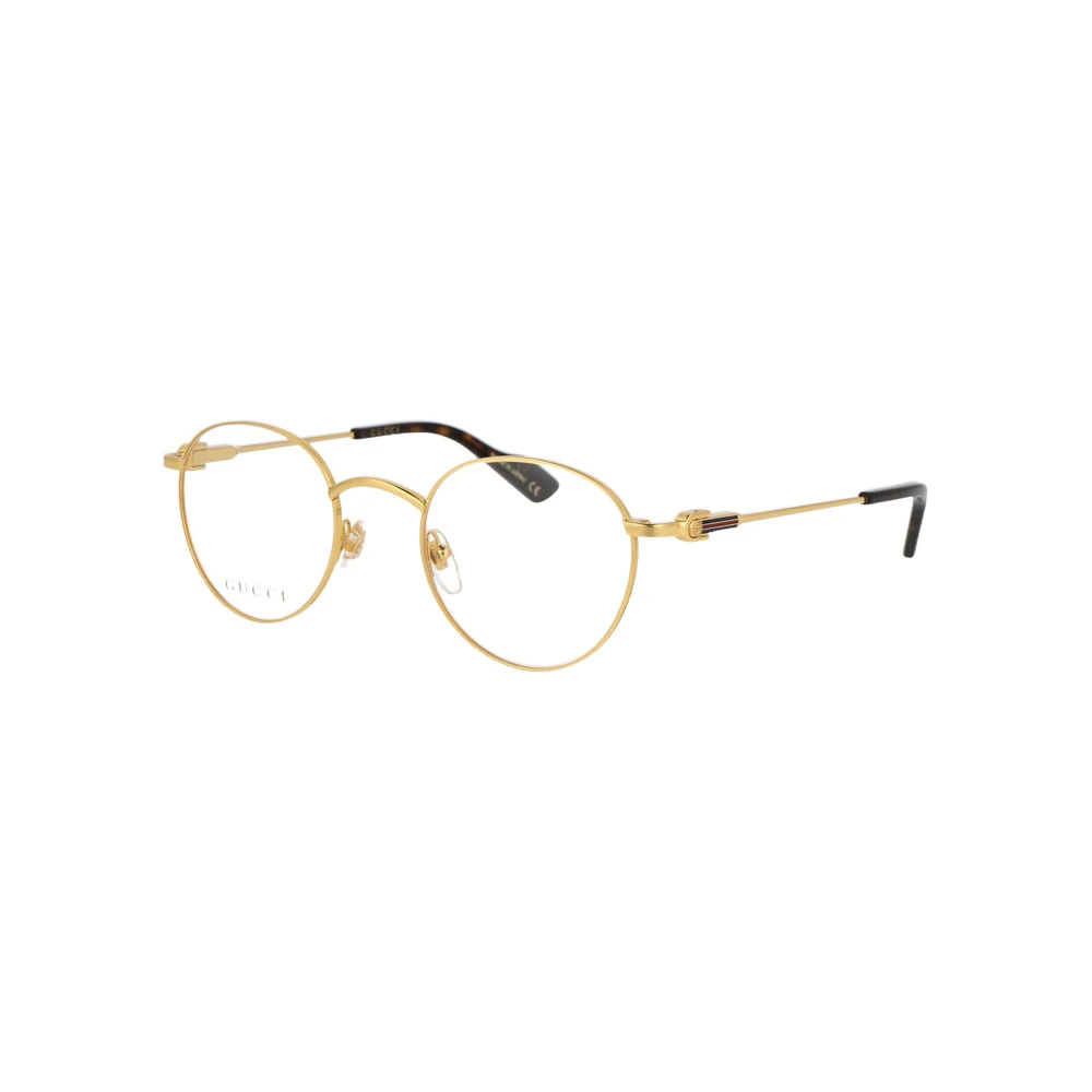 Gucci Gouden Optisch Frame met Accessoires Yellow Dames