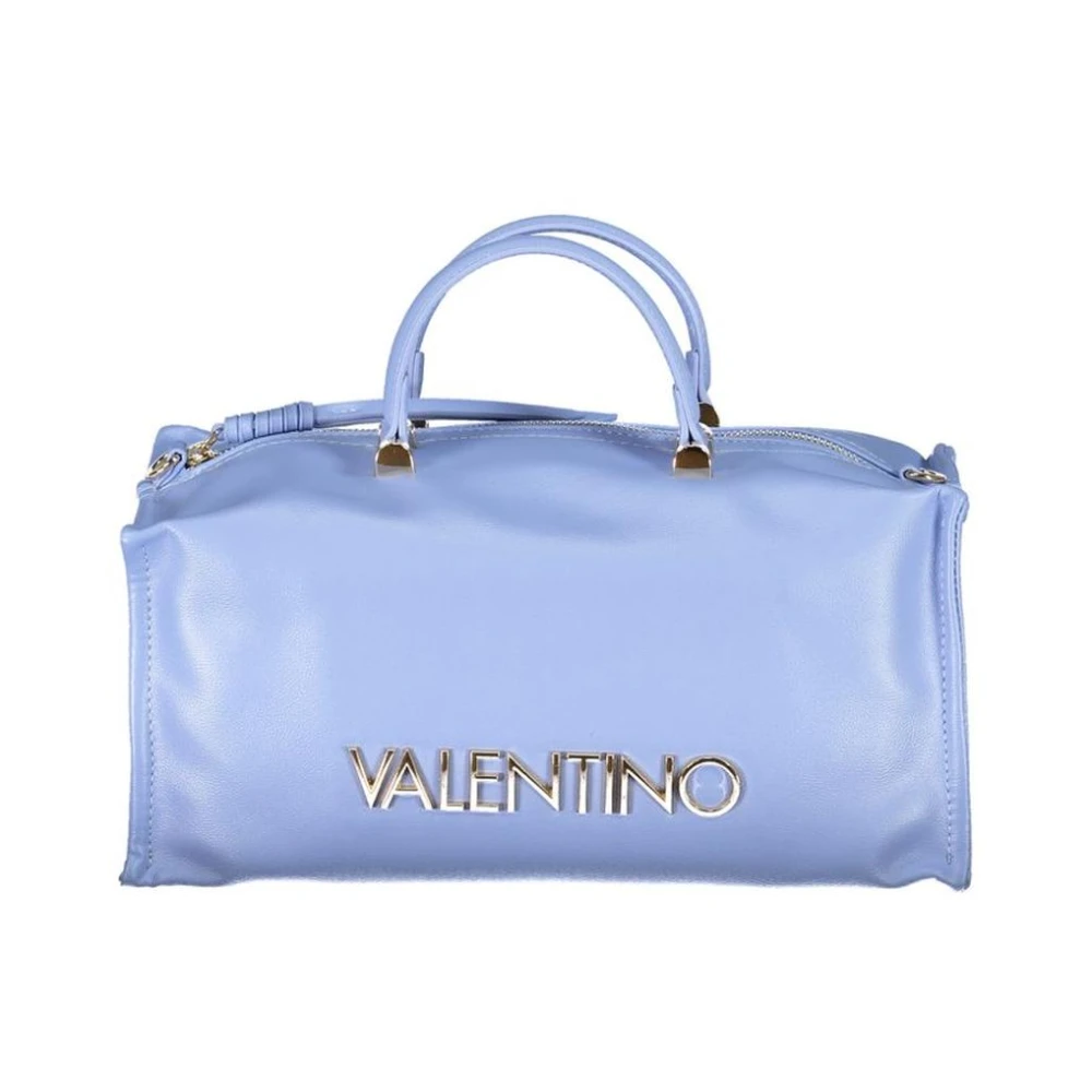 Valentino Women's Blue Polyethylene Handbag - Handbags - One Size - Bags