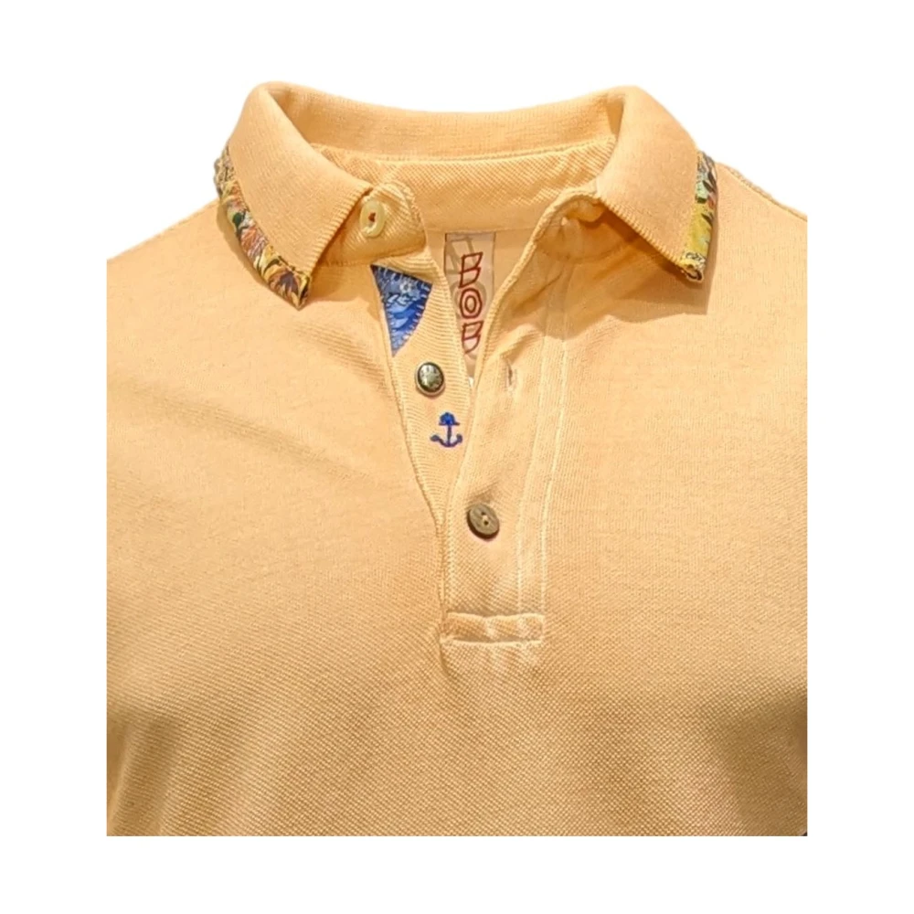 BOB Polo Shirts Orange Heren