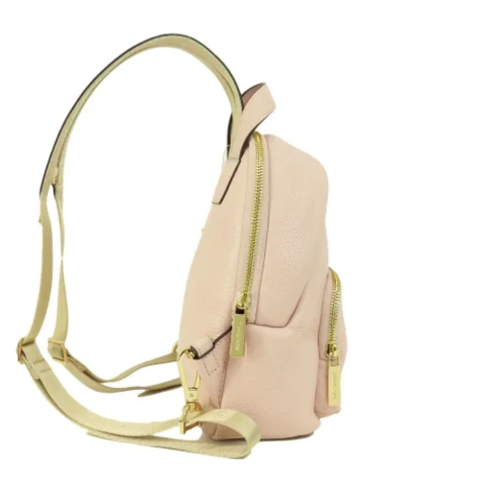 Michael Kors Pre-owned Leather backpacks Pink Dames