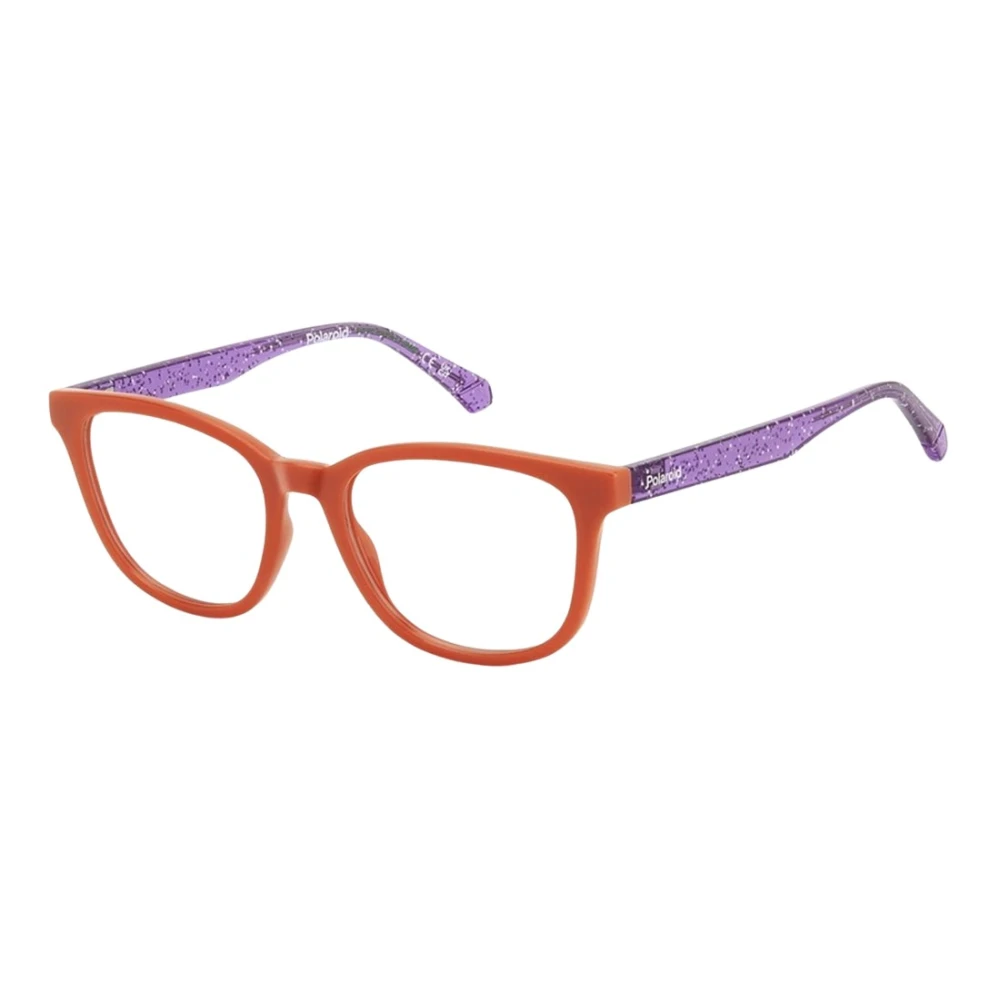 Polaroid Unisex Orange Glasses, 47 Mm, D845 L7q Optical Frame