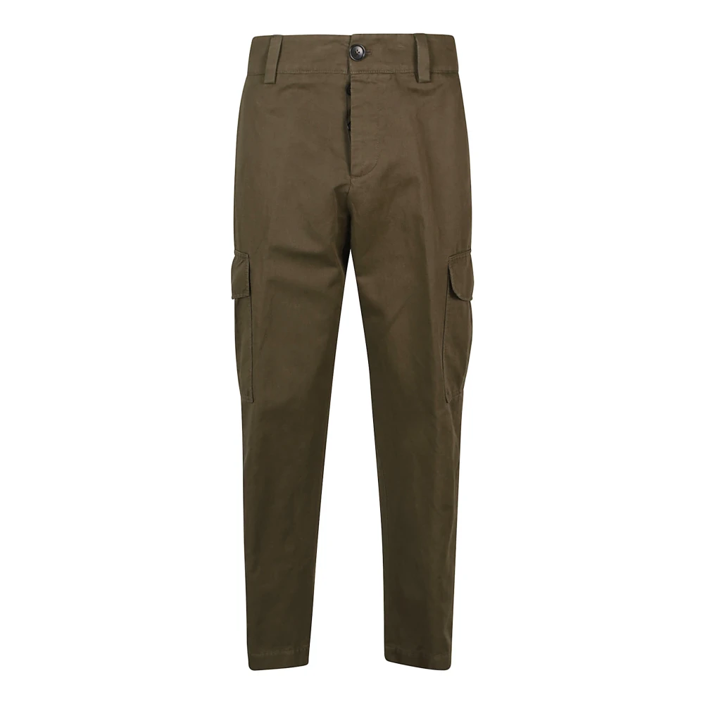 PT Torino Tapered Trousers Brown Dames