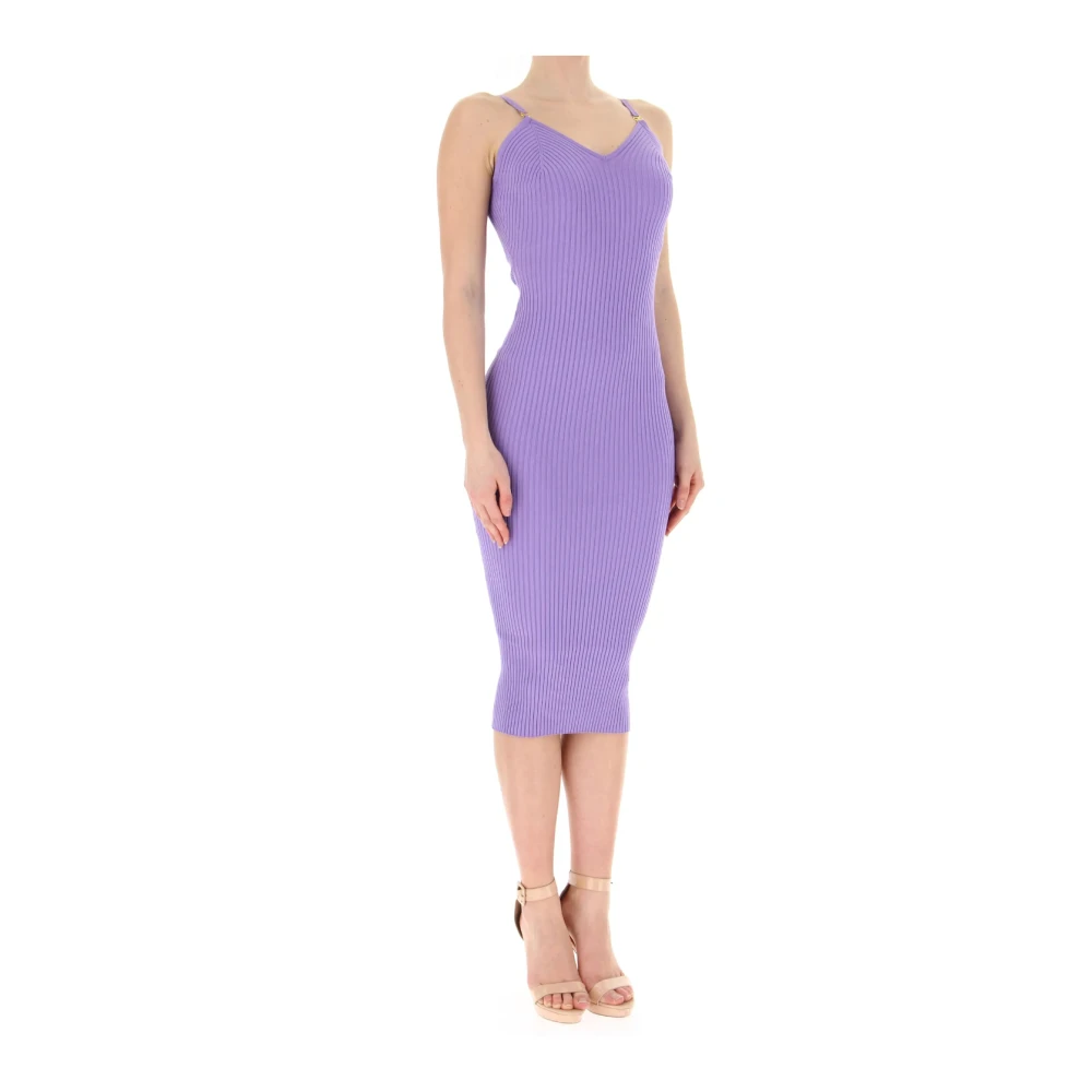 Elisabetta Franchi Stijlvolle Jurk Collectie Purple Dames