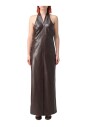 robe-maxi-en-similicuir-marron