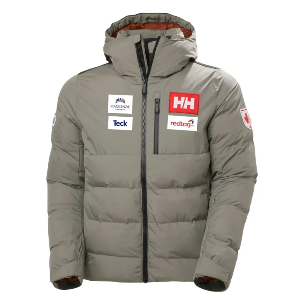 Helly Hansen Kvitfjell Race Puffy Jack voor team Gray Heren