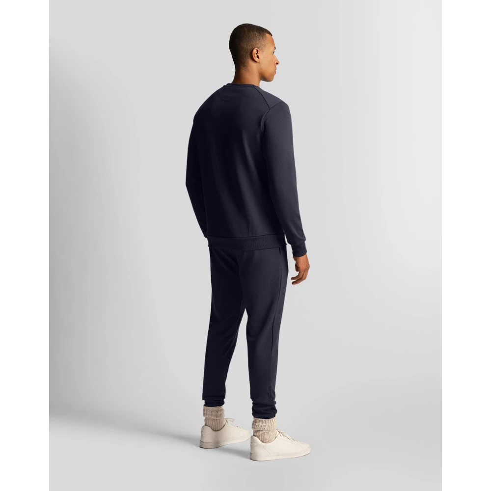Lyle & Scott Fly Fleece Trackies Blue Heren
