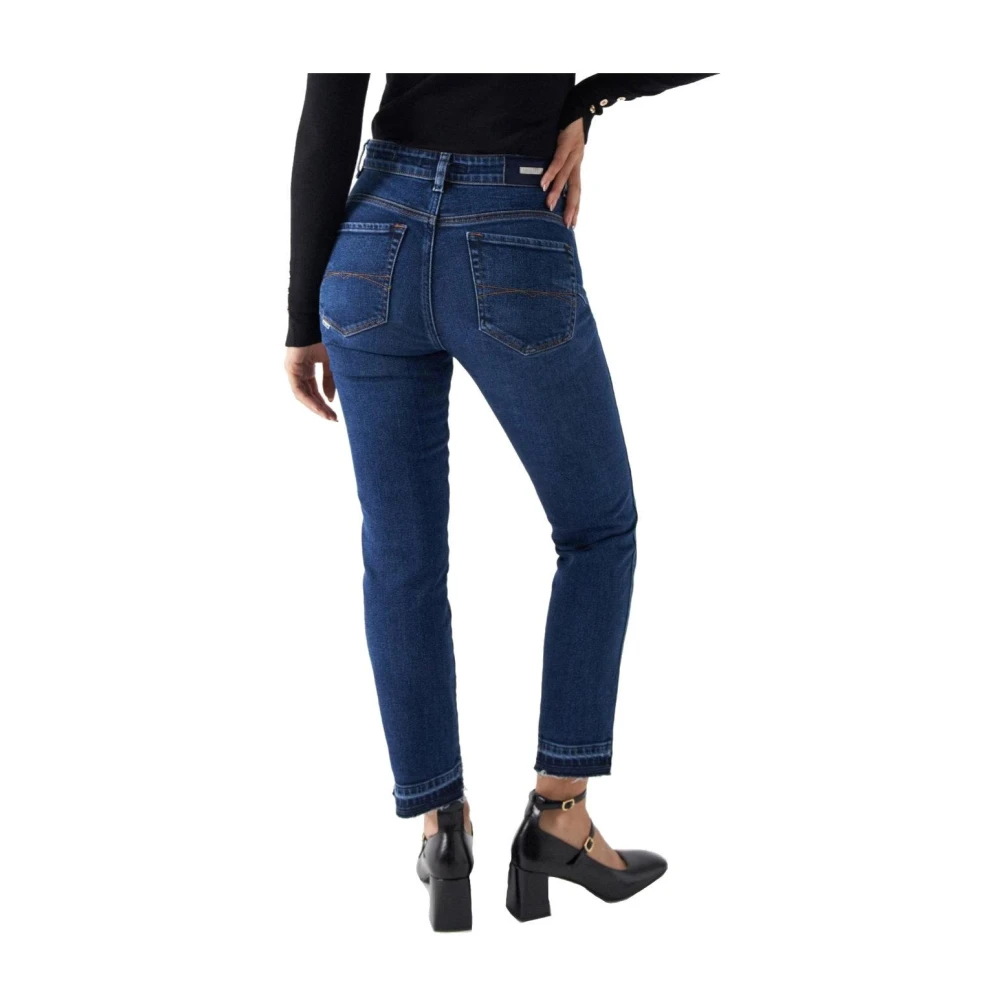 Salsa Skinny Jeans Blue Dames