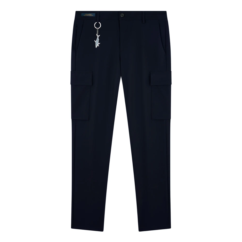 PAUL & SHARK Navy Regular Fit Nylon Broek Blue Heren
