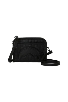 Raised Check Handbag