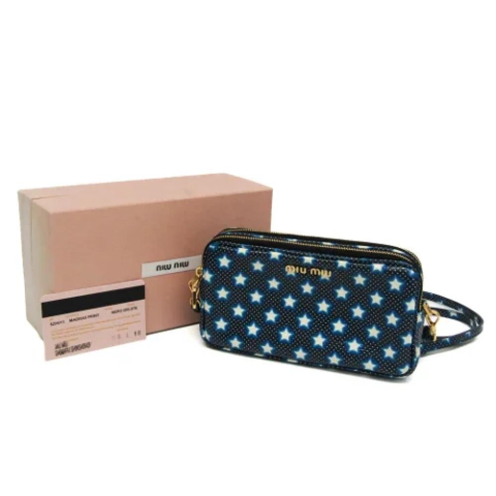 Miu Pre-owned Leather shoulder-bags Multicolor Dames