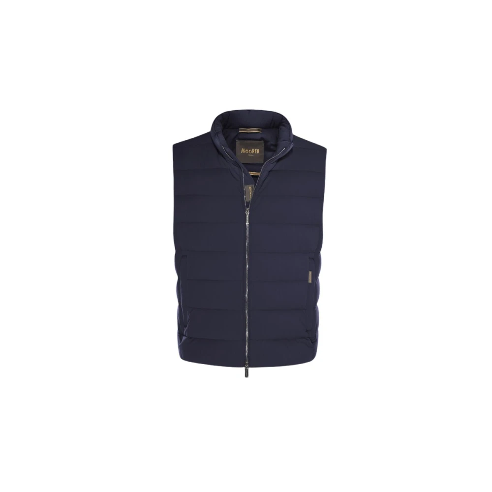 Moorer - Jackets > Vests - Blue - Moorer - Modalova