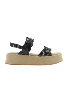 sandales-compensees-en-cuir-verni-noir