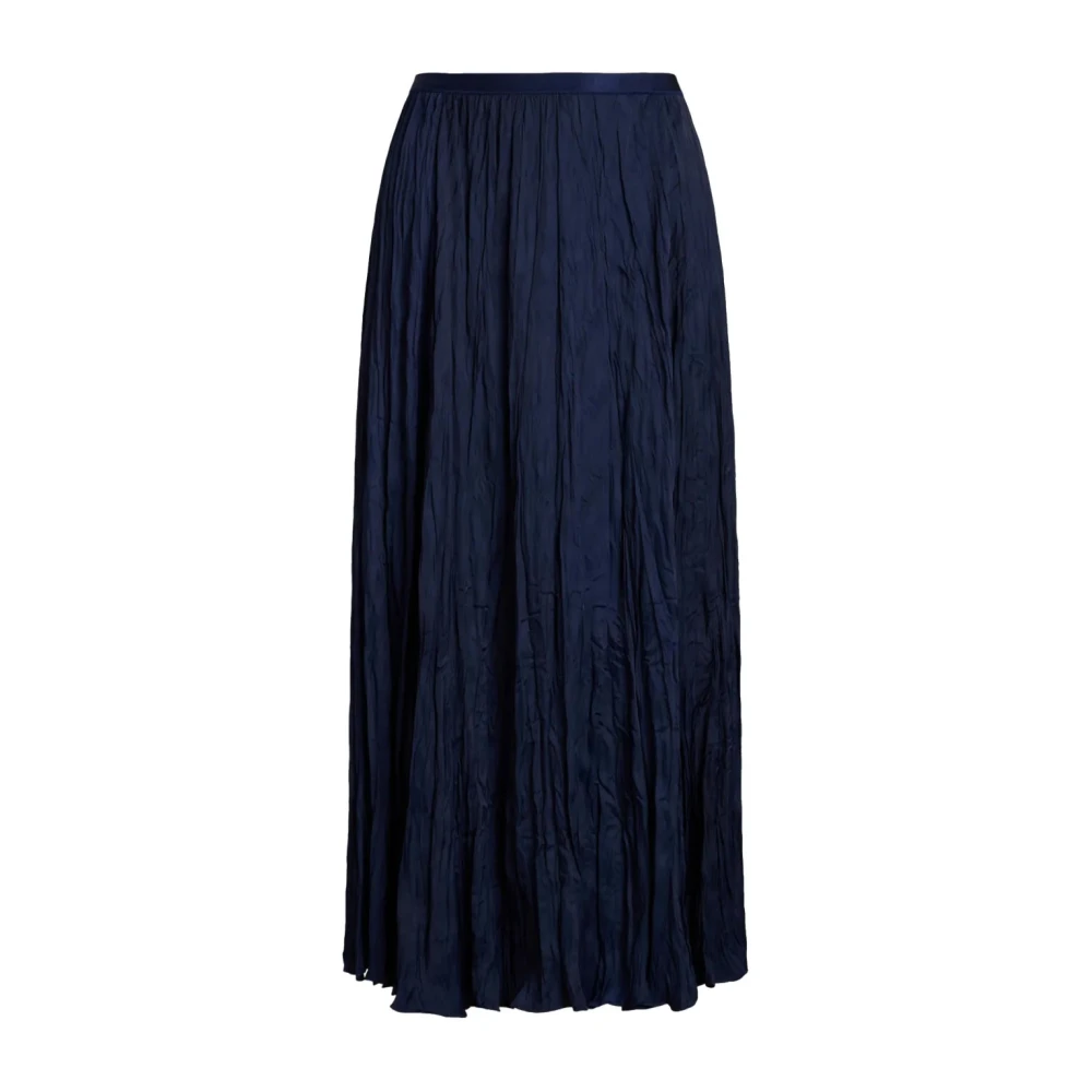 Polo Ralph Lauren Donna Blu Gonna Midi Casual