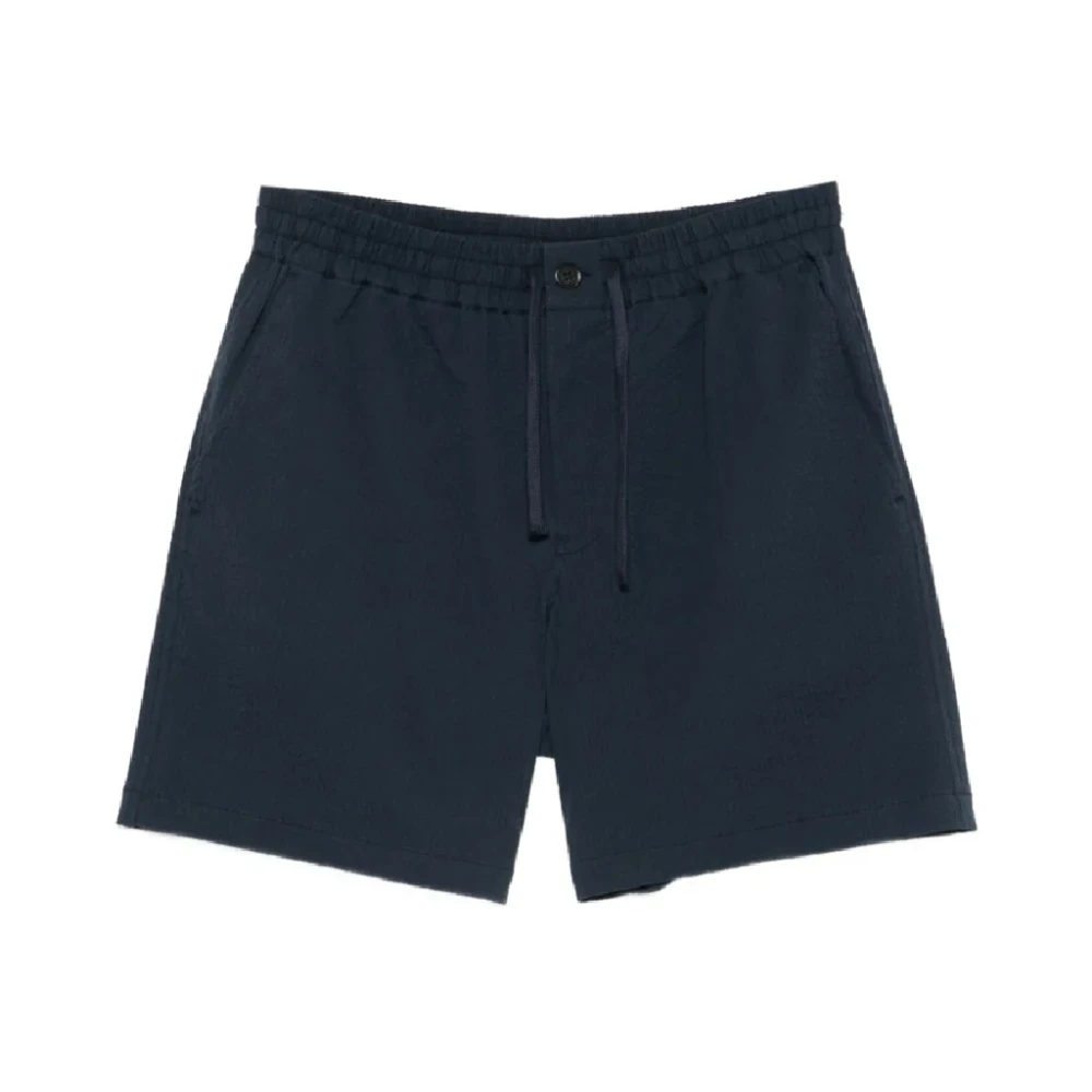 Maison Kitsuné Uomo Blu Pantaloncini, S, New,