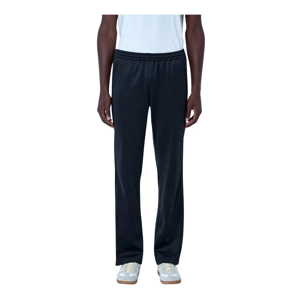 Mm6 Maison Margiela Uomo Nero - Pantaloni Con Elastico In Vita - Trousers - M