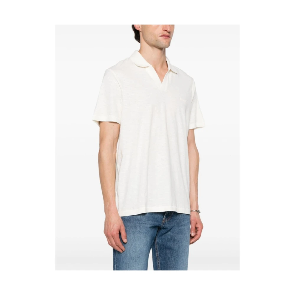 Calvin Klein Polo Shirts White Heren