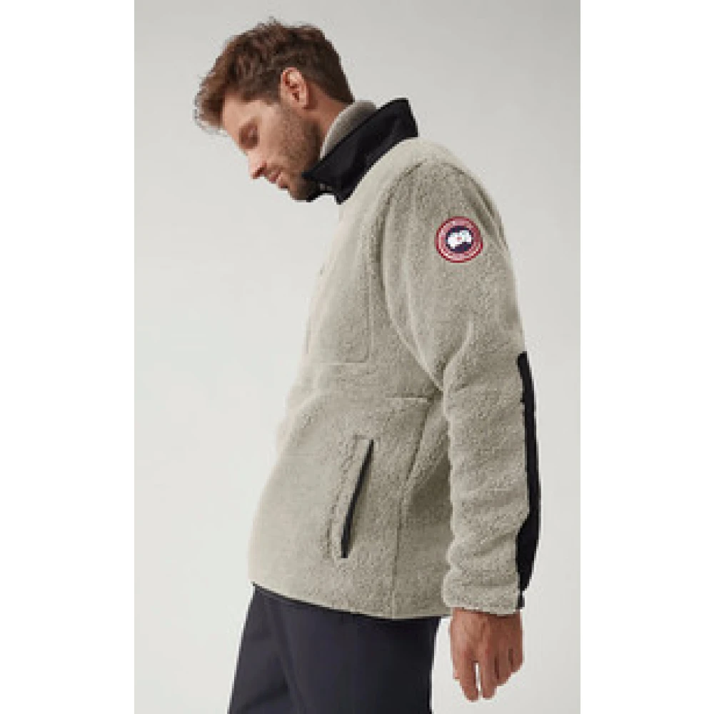 Canada Goose Renfrew Fleece Jacket Beige Heren