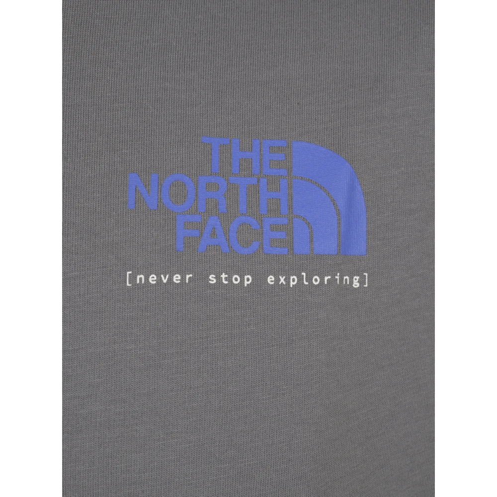 The North Face Grafische Korte Mouw Tee Gray Heren