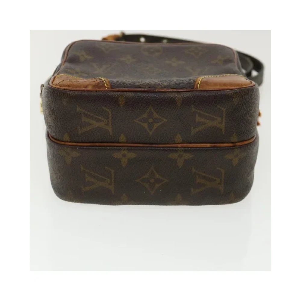 Louis Vuitton Vintage Tweedehands GG Canvas Tote Bag Brown Dames