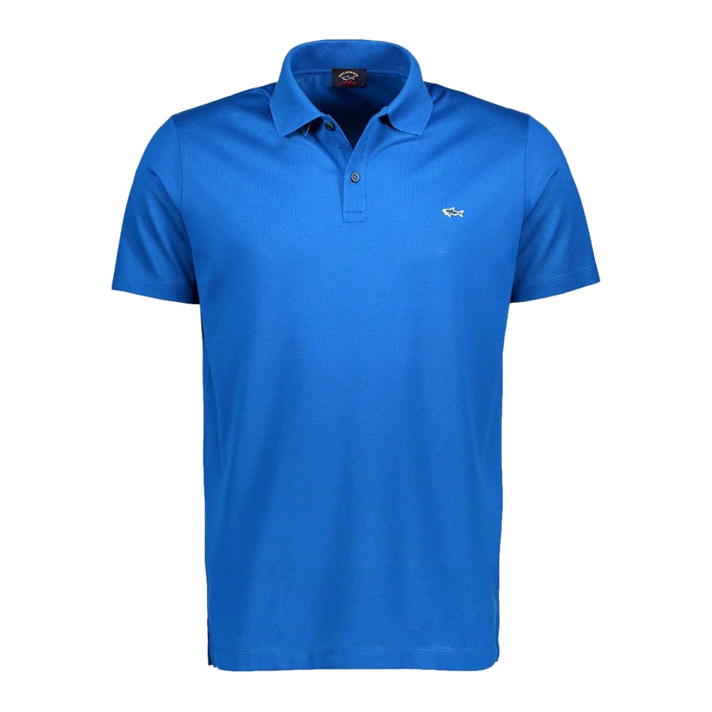 Paul & Shark Men's Blue Polo Shirts, M, Piqué Polo