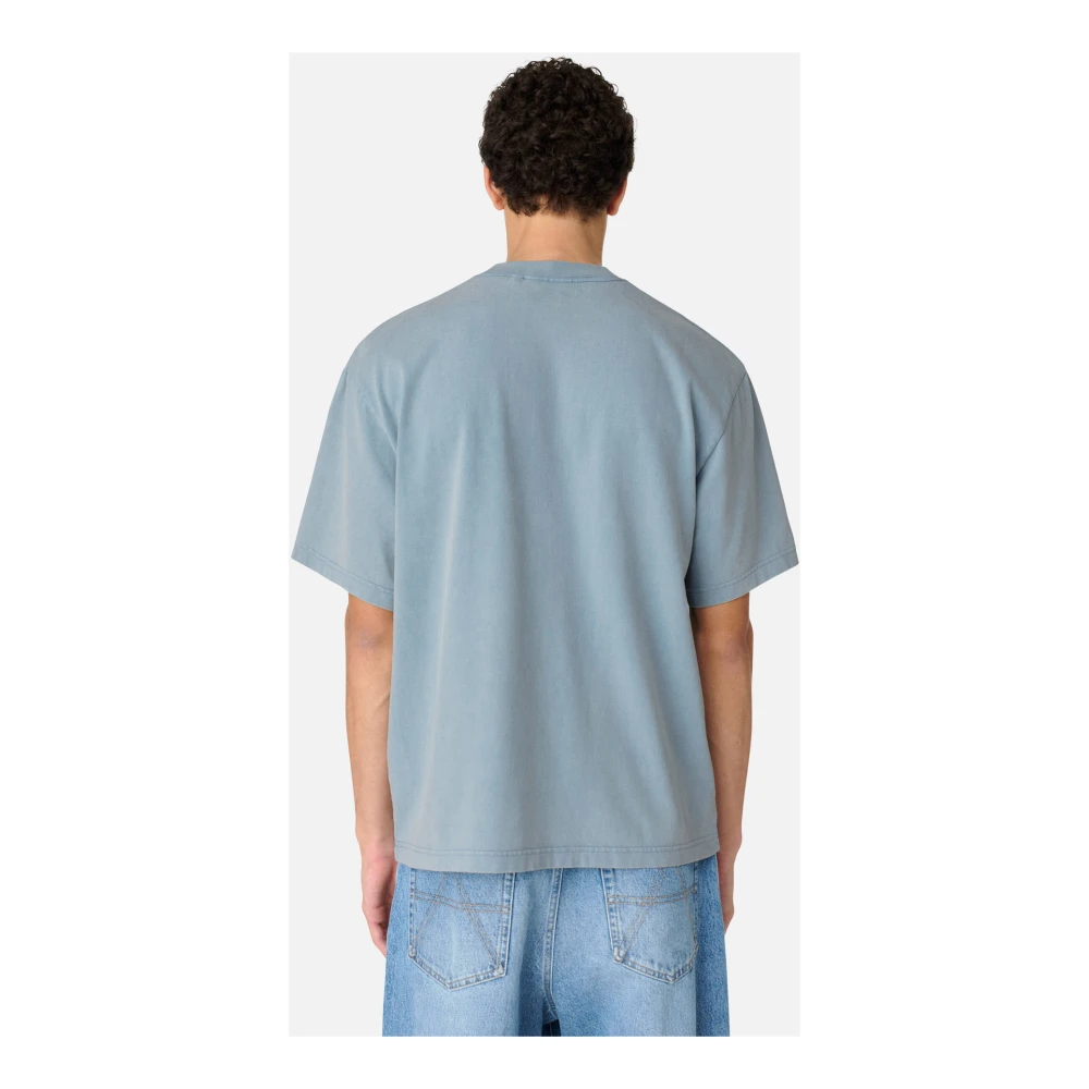 Axel Arigato Distort T-Shirt Blue Heren