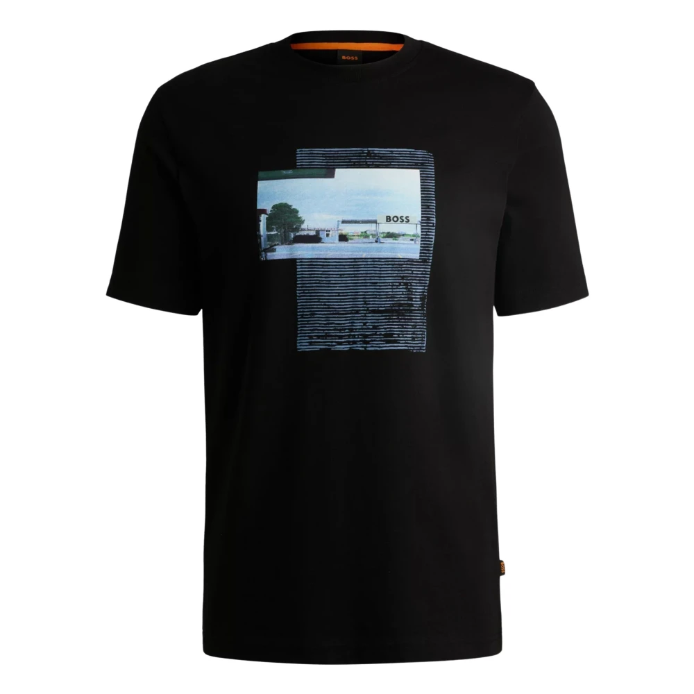 Hugo - Tops > T-Shirts - Black - Hugo - Modalova