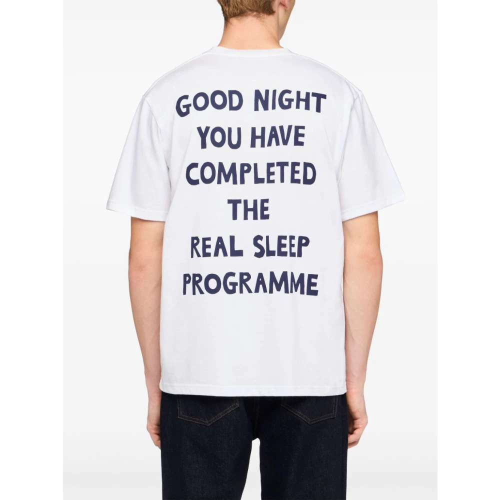 JW Anderson Witte Stijlvolle T-shirt voor Mannen White Heren
