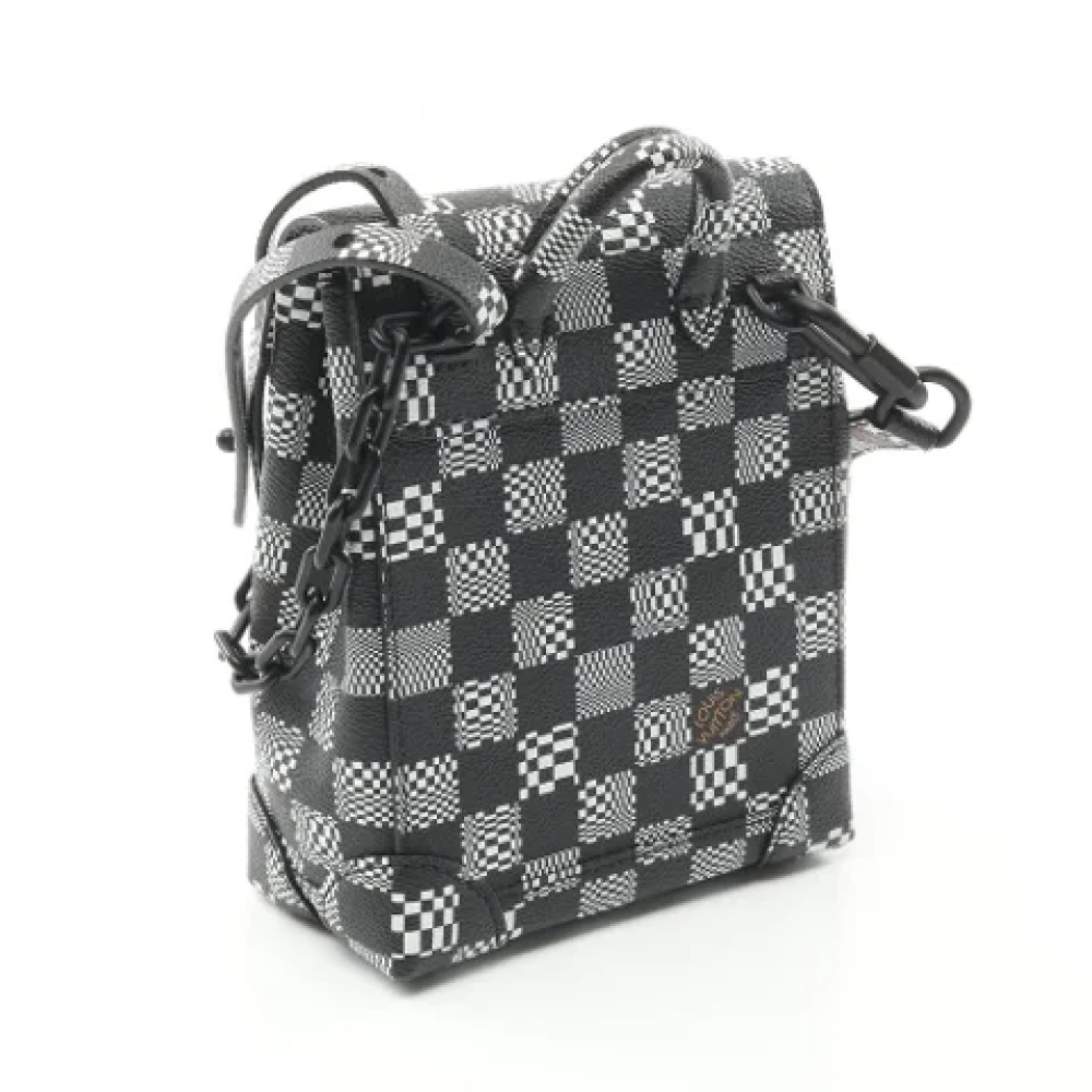 Louis Vuitton Vintage Pre-owned Canvas louis-vuitton-bags Black Heren